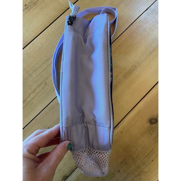 Kids School Space/Galaxy purple&blue lunchbox. Adjustable strap. insulated. - Picture 3 of 7